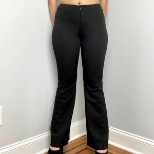 Y2K Cache Black Flare Pants